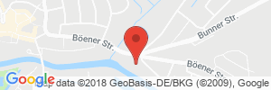 Position der Autogas-Tankstelle: FELTA Tankstelle in 49624, Loeningen