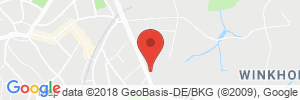 Position der Autogas-Tankstelle: Total Tankstelle in 58553, Halver