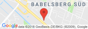 Position der Autogas-Tankstelle: Shell Tankstelle in 14482, Potsdam