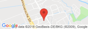 Position der Autogas-Tankstelle: Aral Tankstelle in 99091, Erfurt