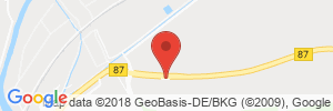 Position der Autogas-Tankstelle: Total-Tankstelle in 06628, Bad Kösen