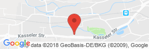 Position der Autogas-Tankstelle: Star Tankstelle in 98574, Schmalkalden