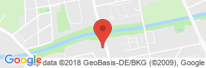 Position der Autogas-Tankstelle: Total-Tankstelle in 12347, Berlin