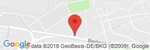 Position der Autogas-Tankstelle: Total-Tankstelle in 99092, Erfurt