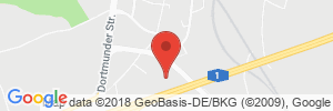 Position der Autogas-Tankstelle: Total-Tankstelle in 58099, Hagen