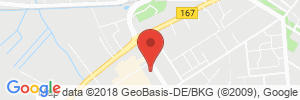 Position der Autogas-Tankstelle: Shell Tankstelle in 16816, Neuruppin