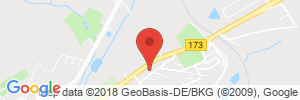 Position der Autogas-Tankstelle: Total-Tankstelle in 09569, Oederan