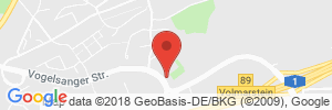 Position der Autogas-Tankstelle: Total-Tankstelle in 58300, Wetter (Ruhr)