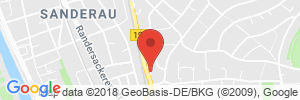 Position der Autogas-Tankstelle: Total-Tankstelle in 97074, Würzburg
