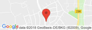 Position der Autogas-Tankstelle: Elan Tankstelle in 32657, Lemgo