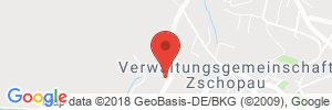 Position der Autogas-Tankstelle: Star-Tankstelle in 09405, Zschopau