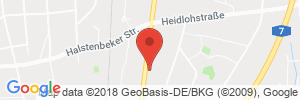 Position der Autogas-Tankstelle: Star-Tankstelle in 22457, Hamburg