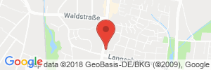 Position der Autogas-Tankstelle: Star-Tankstelle in 22846, Norderstedt