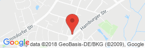 Position der Autogas-Tankstelle: Star-Tankstelle in 22946, Trittau
