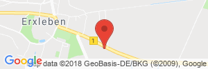 Position der Autogas-Tankstelle: Star-Tankstelle in 39343, Erxleben
