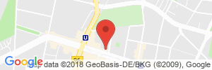 Position der Autogas-Tankstelle: Esso (BarMalGas) in 10961, Berlin