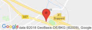 Position der Autogas-Tankstelle: HEM Tankstelle in 56154, Boppard