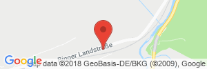 Position der Autogas-Tankstelle: ED-Tankstelle in 55606, Kirn