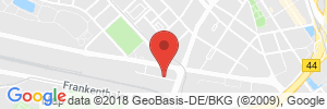 Position der Autogas-Tankstelle: Tankcenter Hauck KG in 67059, Ludwigshafen