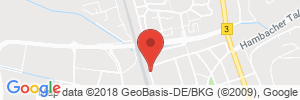 Position der Autogas-Tankstelle: Propan-Fischer , Klippert Gase, Ndl. Heppenheim in 64646, Heppenheim