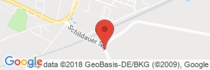 Position der Autogas-Tankstelle: Fahrzeugservice Center Mockrehna GmbH in 04862, Mockrehna