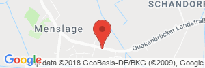 Position der Autogas-Tankstelle: Westfalengas-Autogas, ihre Tankstelle, Georg Keuchel in 49637, Menslage