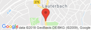 Position der Autogas-Tankstelle: Günther-Tank GmbH /bft Tankstelle in 36341, Lauterbach