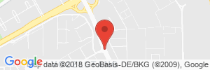Position der Autogas-Tankstelle: HEM Tankstelle in 68309, Mannheim