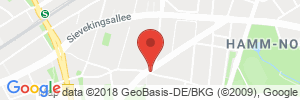 Position der Autogas-Tankstelle: Shell-Tankstelle in 20535, Hamburg-Hamm-Nord