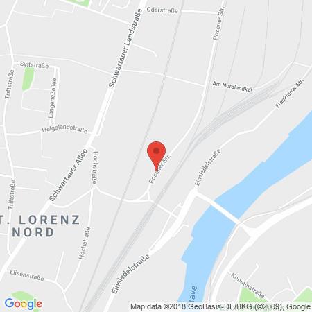 Standort der Tankstelle: team Tankstelle in 23554, Lübeck