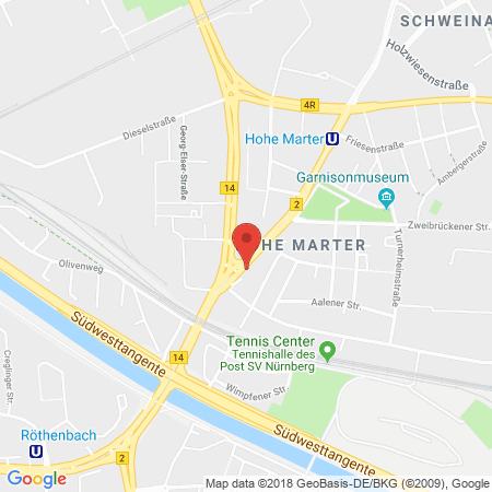 Standort der Tankstelle: HEM Tankstelle in 90441, Nürnberg-schweinau