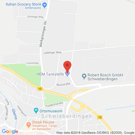 Standort der Tankstelle: ARAL Tankstelle in 71701, Schwieberdingen
