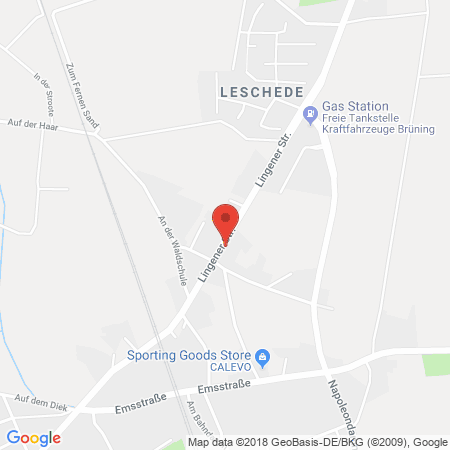Standort der Tankstelle: Pludra Tankstelle in 48488, Emsbüren