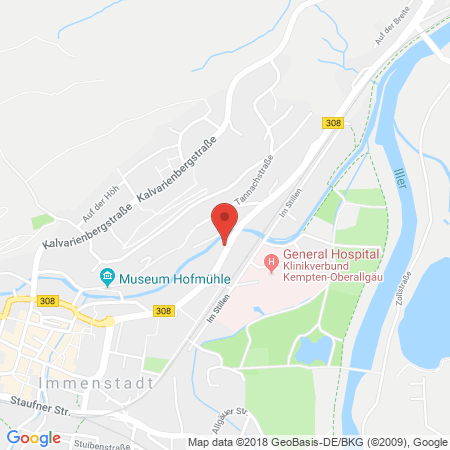 Standort der Tankstelle: BK-Tankstelle Kurt Kreidemeier in 87509, Immenstadt