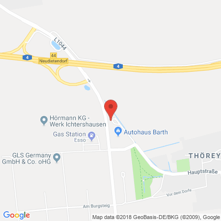 Standort der Tankstelle: Ortlepp Tankstelle in 99334, Ichtershausen