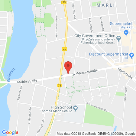 Standort der Tankstelle: STAR Tankstelle in 23566, Lübeck