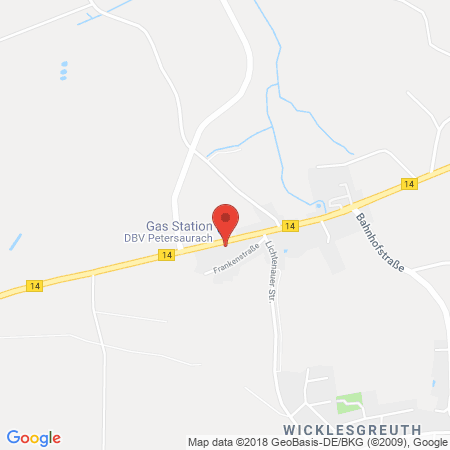 Standort der Tankstelle: Tankstelle Schuster Tankstelle in 91580, Wicklesgreuth