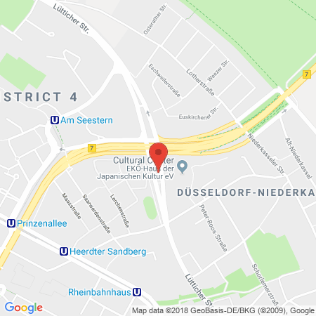 Standort der Tankstelle: ARAL Tankstelle in 40547, Düsseldorf