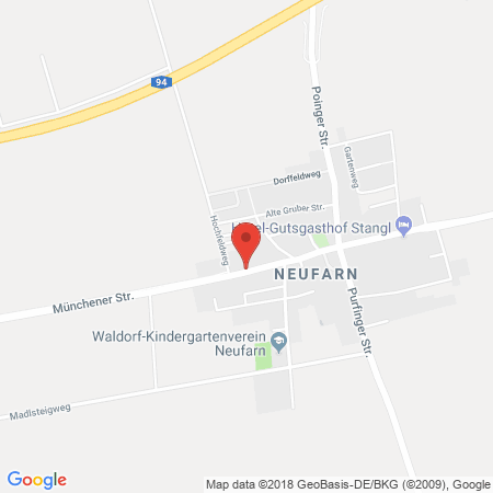 Position der Autogas-Tankstelle: Shell Tankstelle in 85646, Neufarn