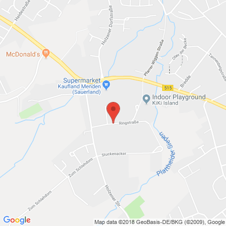 Position der Autogas-Tankstelle: 1 a Autoservice Hans Bahr in 58708, Menden