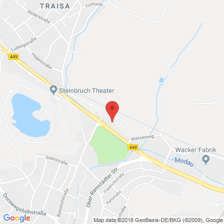 Position der Autogas-Tankstelle: JET Tankstelle in 64367, Muehltal