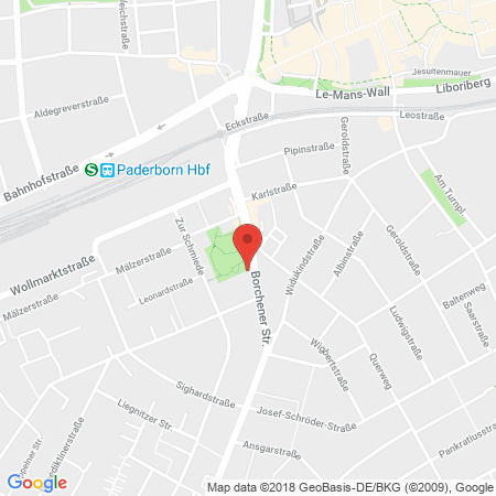 Standort der Tankstelle: ARAL Tankstelle in 33098, Paderborn