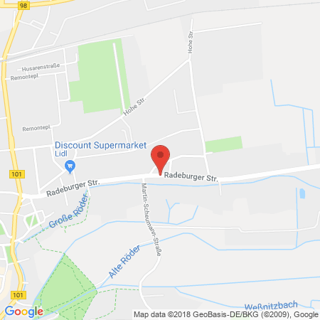 Position der Autogas-Tankstelle: Agip Tankstelle in 01558, Grossenhain