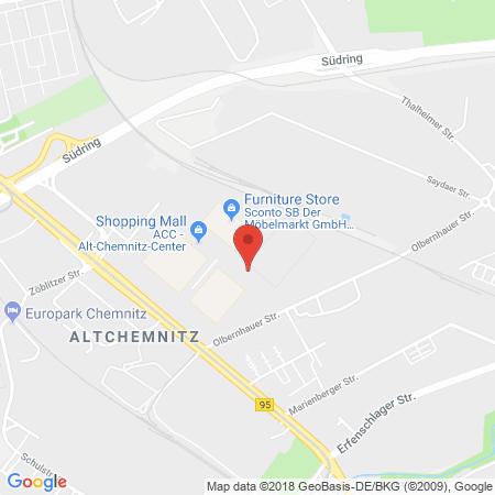 Standort der Tankstelle: blitz-tank Tankstelle am ACC  Tankstelle in 09125, Chemnitz
