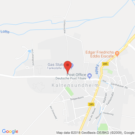 Standort der Tankstelle: OIL! Tankstelle in 36452, Kaltennordheim