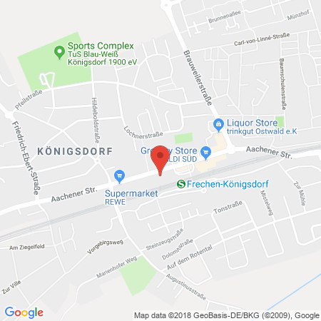 Standort der Tankstelle: AVEX Tankstelle in 50226, Frechen