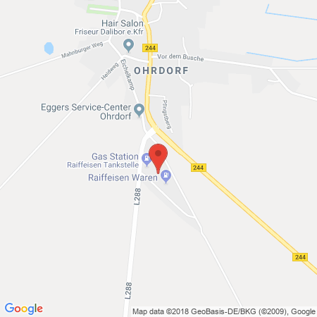 Standort der Tankstelle: Raiffeisen Tankstelle in 29378, Wittingen/Ohrdorf