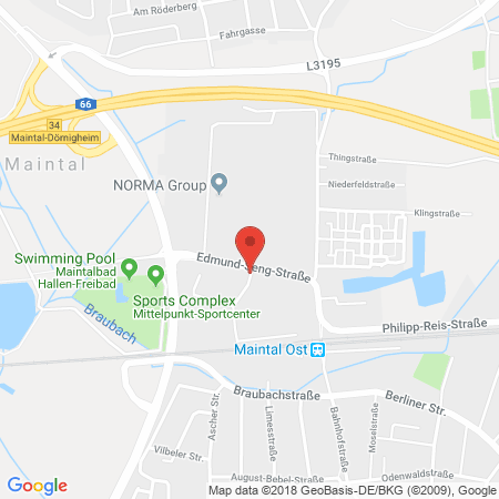 Standort der Autogas Tankstelle: Autogas Frankfurt GmbH in 63477, Maintal