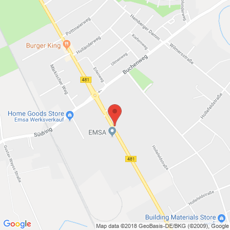 Standort der Tankstelle: STAR Tankstelle in 48282, Emsdetten