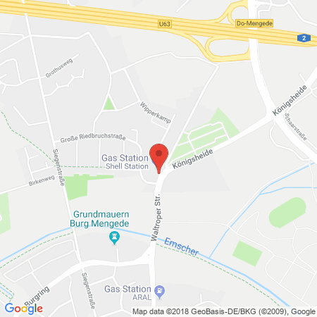 Standort der Tankstelle: Shell Tankstelle in 44359, Dortmund